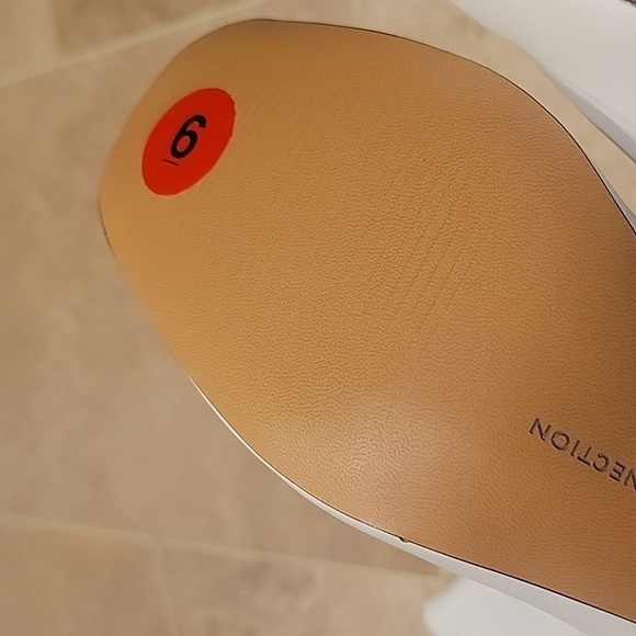 NEW! FRENCH CONNECTION Tall Liv Boots Snakeskin Heel Zipper Accent 6. - Picture 9 of 9